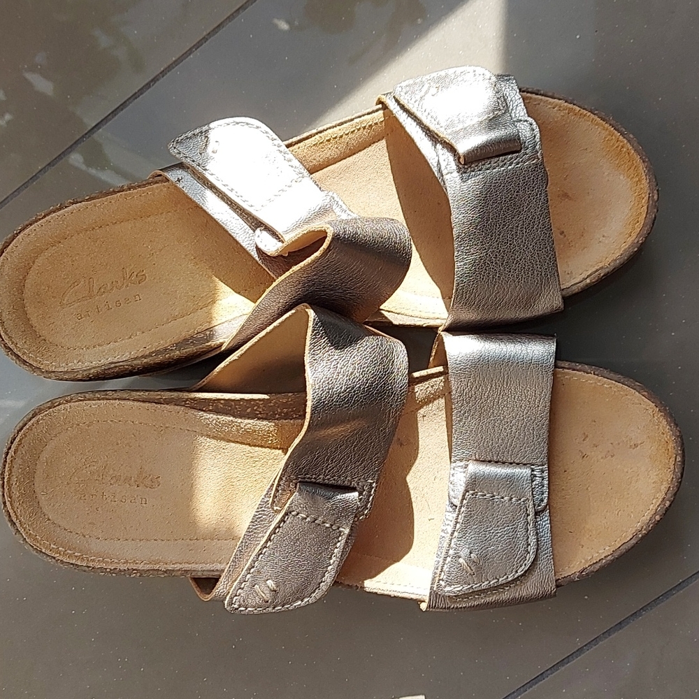 Clark's Artisan wedge sandals